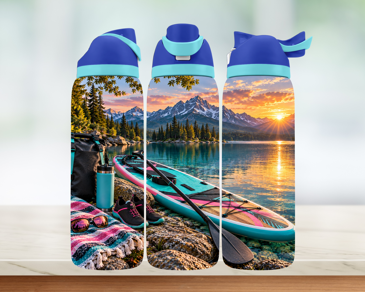 Bouteille style Owala - PaddleBoard & Paysage