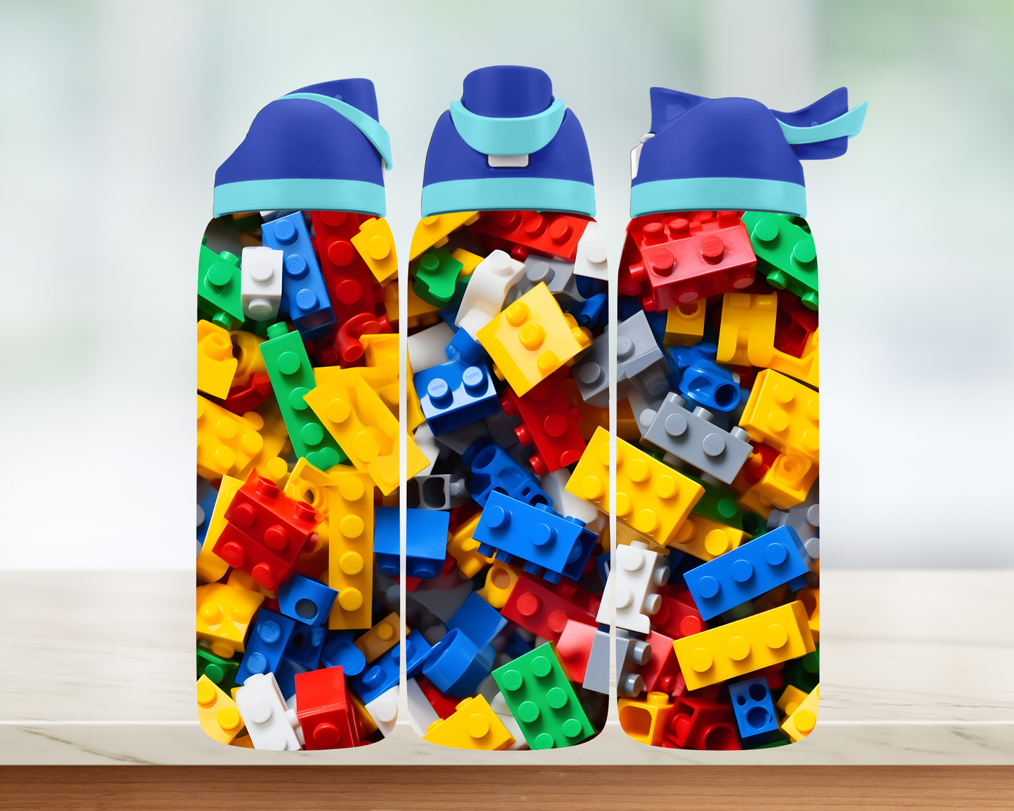 Bouteille style Owala - cubes à empiler