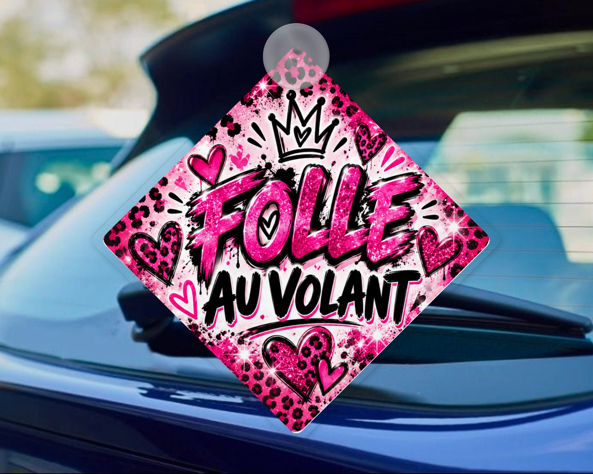🚗👶 BÉBÉ À BORD – FOLLE AU VOLANT