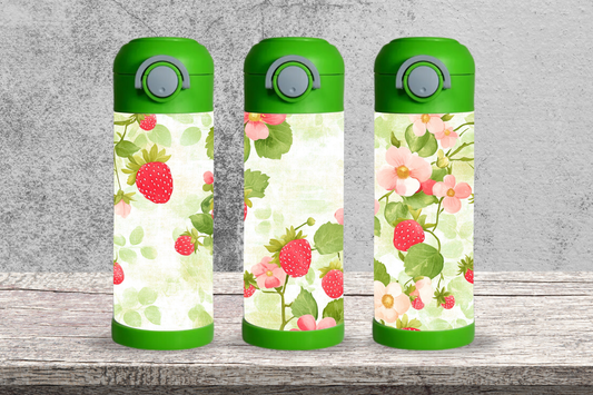 Bouteille enfant 12 oz - Fraises des champs