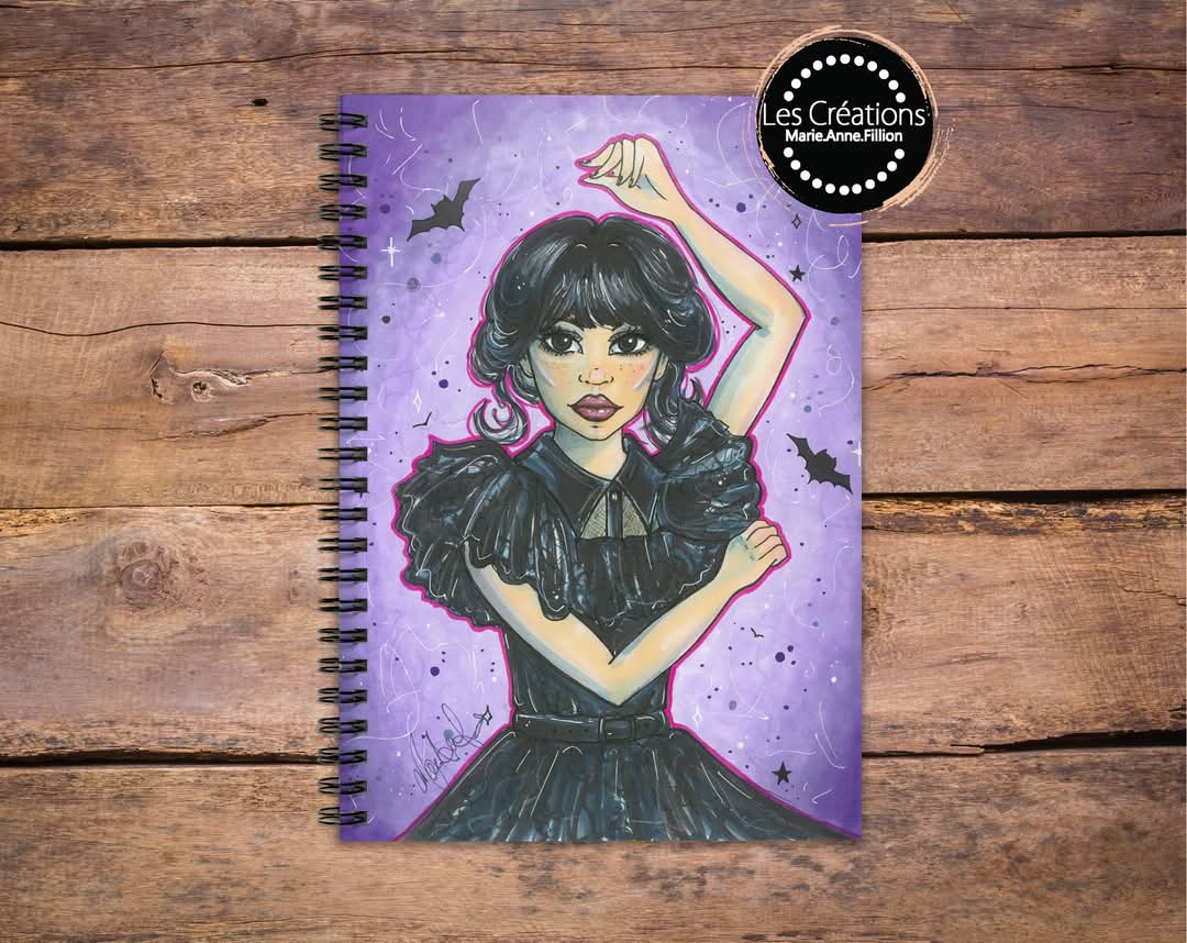 Cahier de note par Marie-Anne Fillions