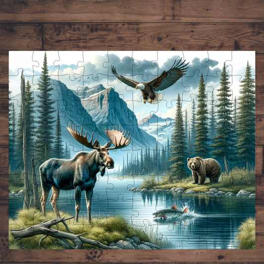 🧩 Casse-tête sublimé - Paysage