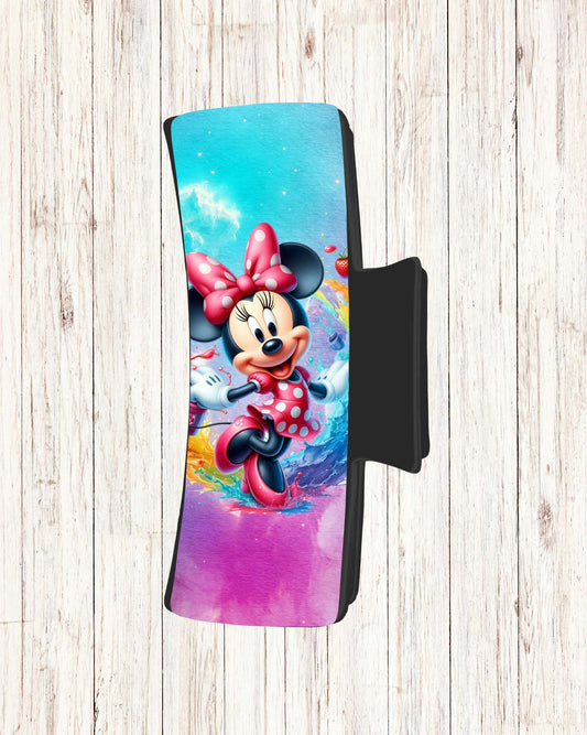Pince à cheveux - Souris splash (Design de Audz)