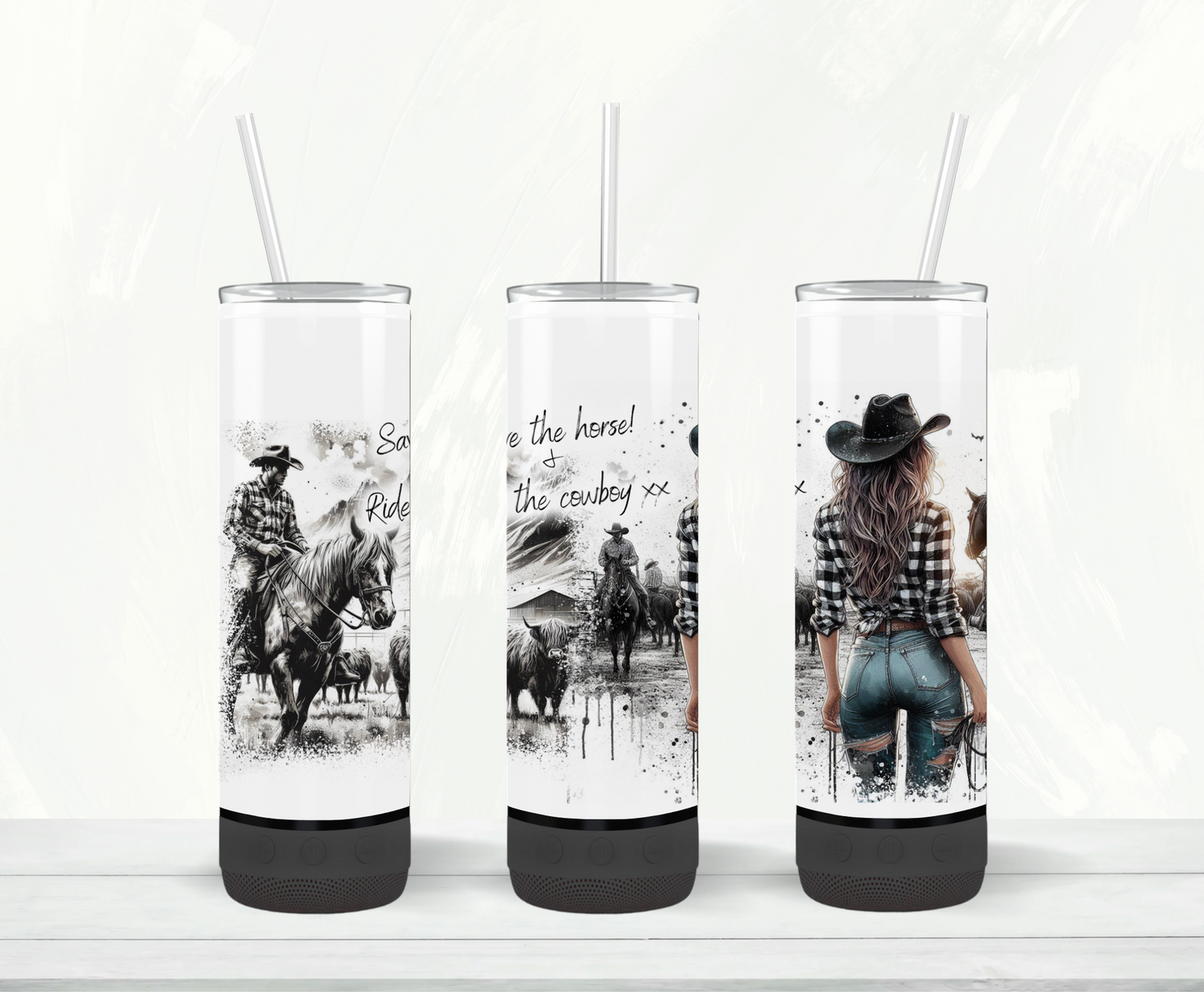 Tumbler Speaker - Save a horse