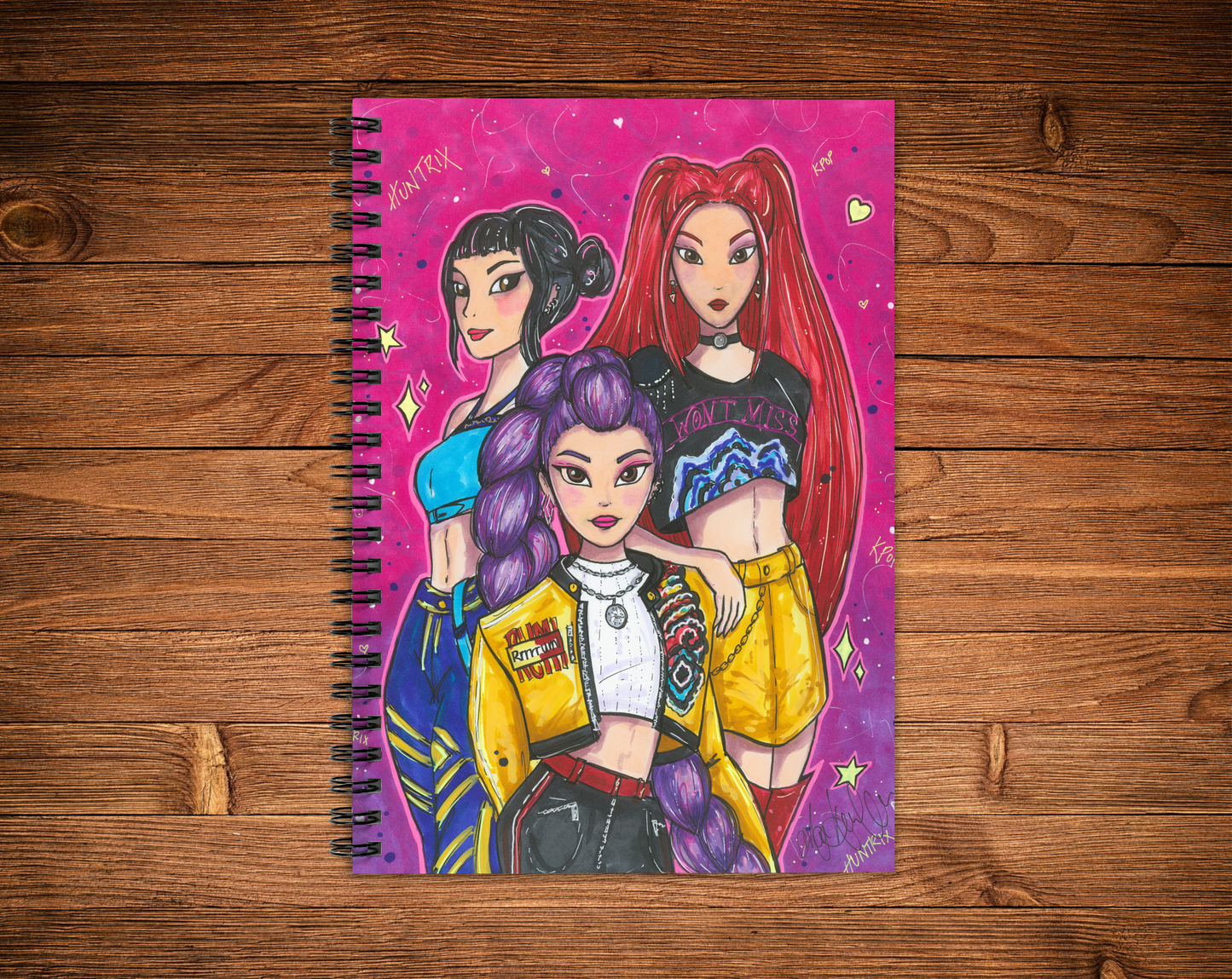 Cahier de note par Marie-Anne Fillions