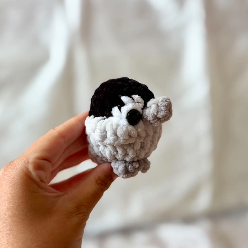 Pingouin en tricot - Doux coton
