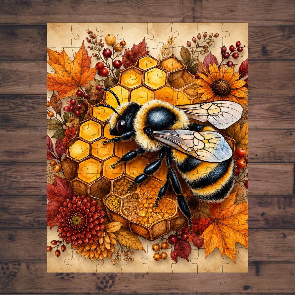 🧩 Casse-tête sublimé - Automne
