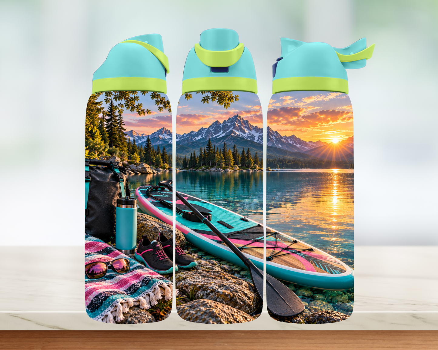 Bouteille style Owala - PaddleBoard & Paysage