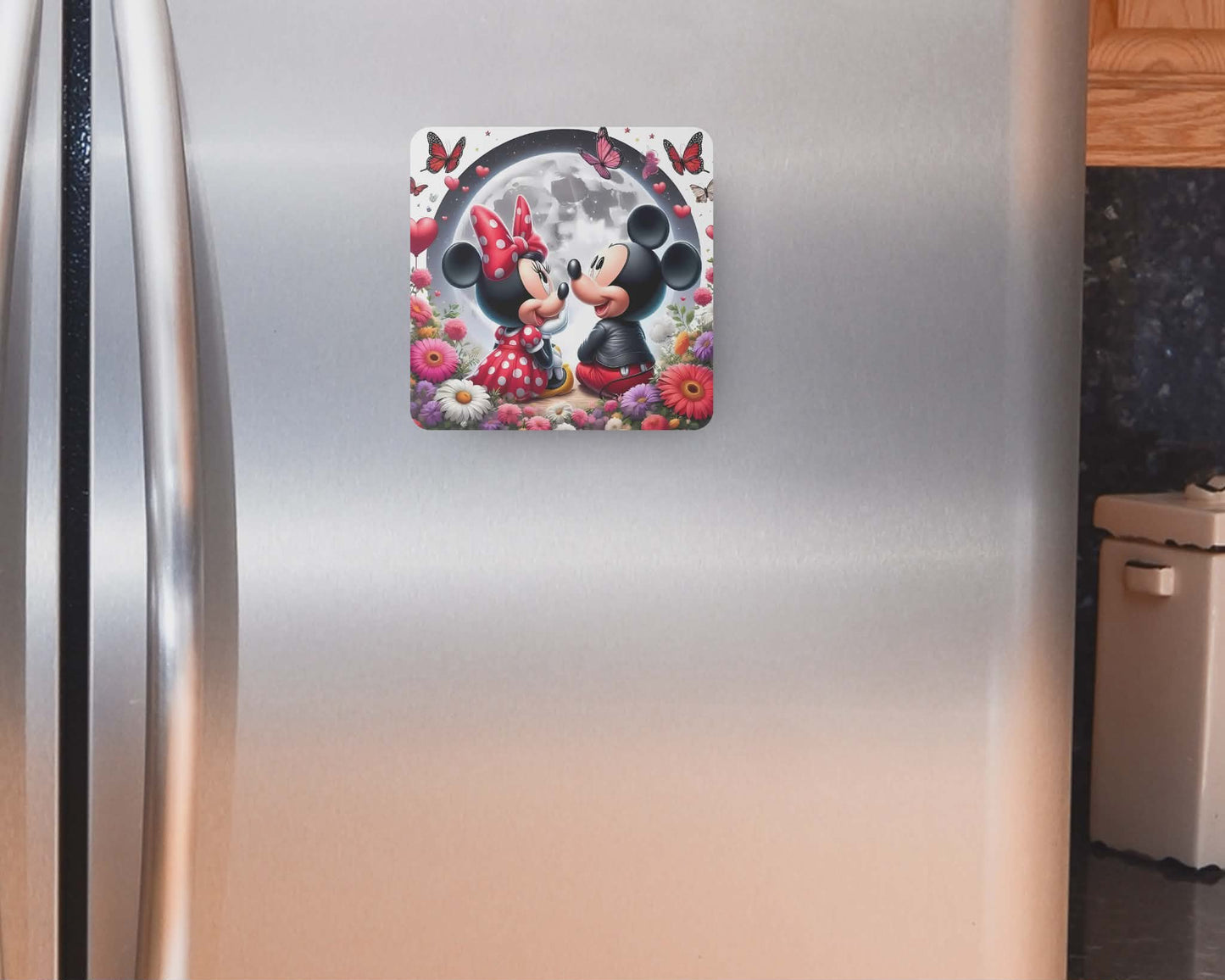 Aimant 3 po x 3 po - Souris