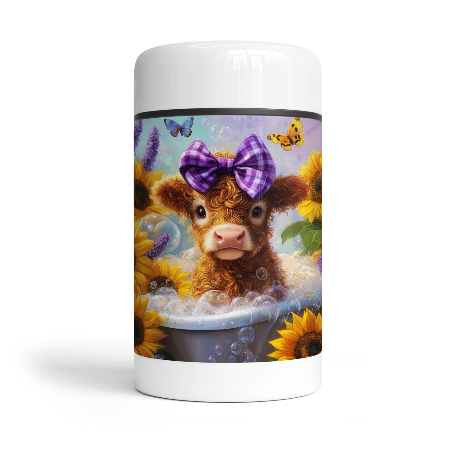 Thermos repas - Vache boucle