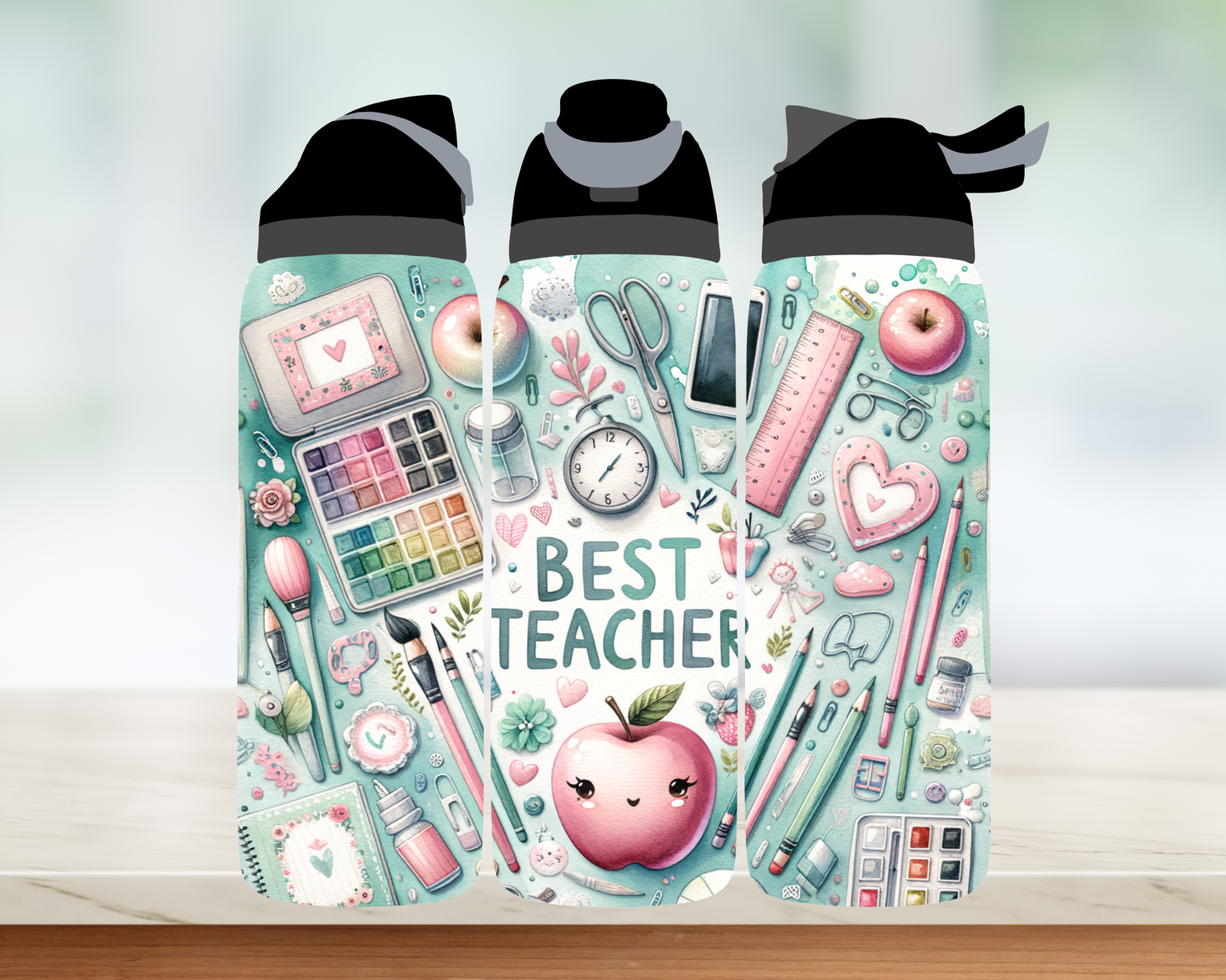Bouteille style Owala - Best Teacher