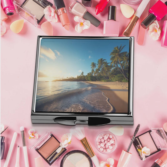 Miroir de poche - Plage