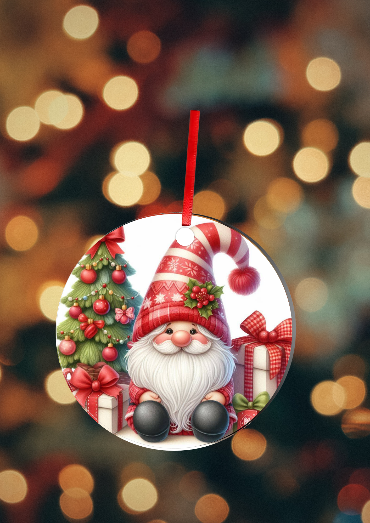 Boule de Noël  - Gnome