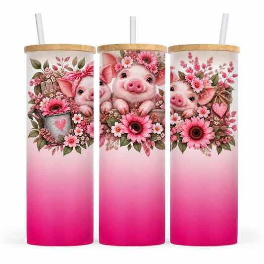 Verre givré 25 oz - Cochon