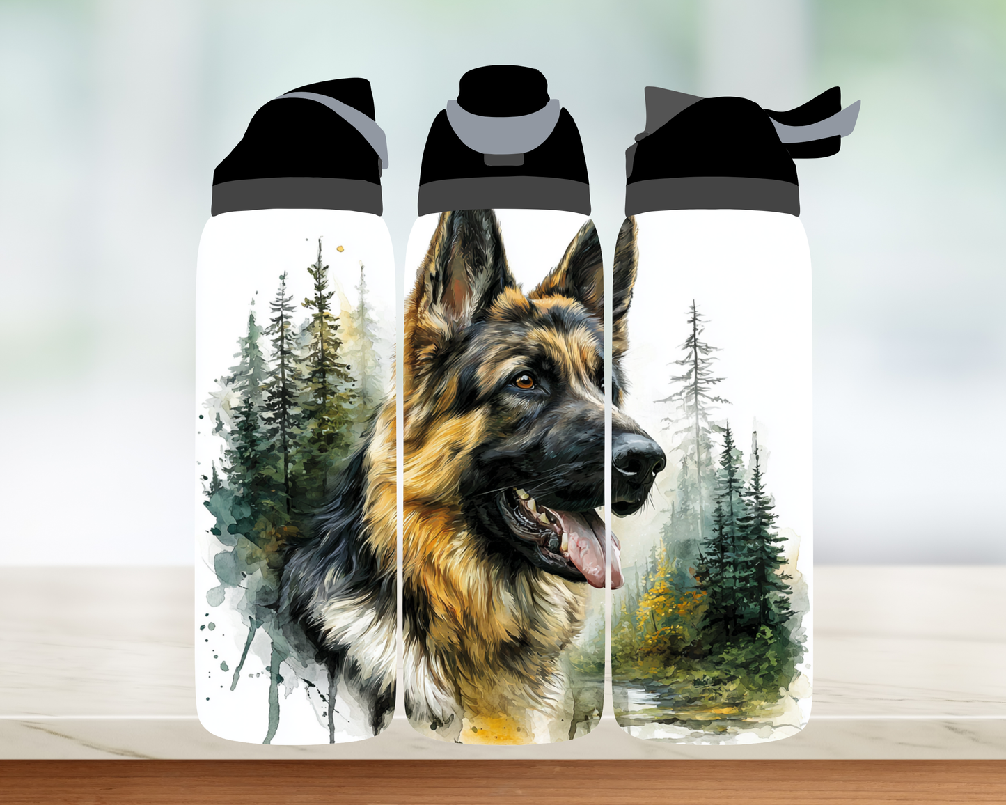 Bouteille style Owala - Berger Allemand