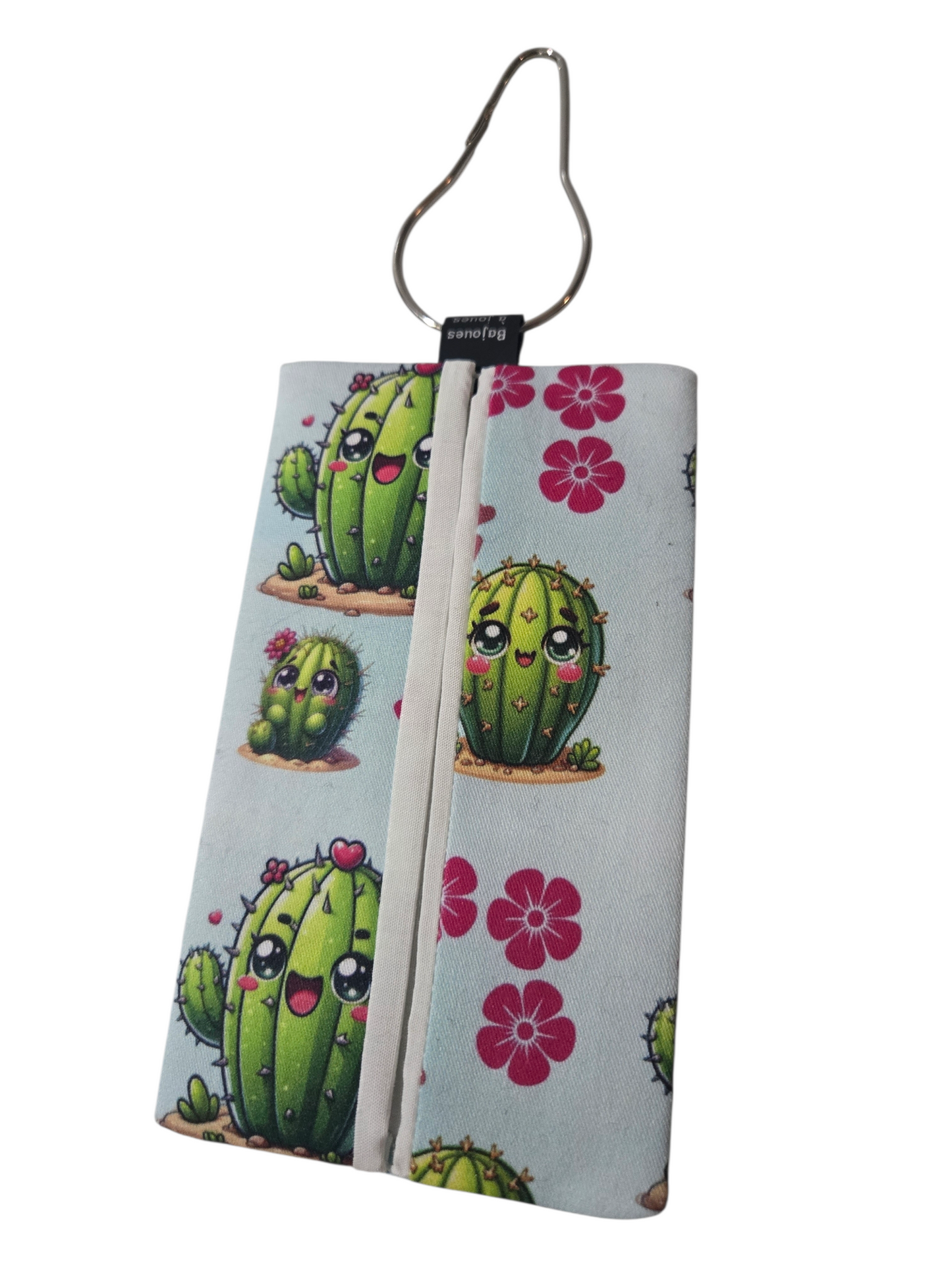 Pochette pour mouchoir avec petit accroche