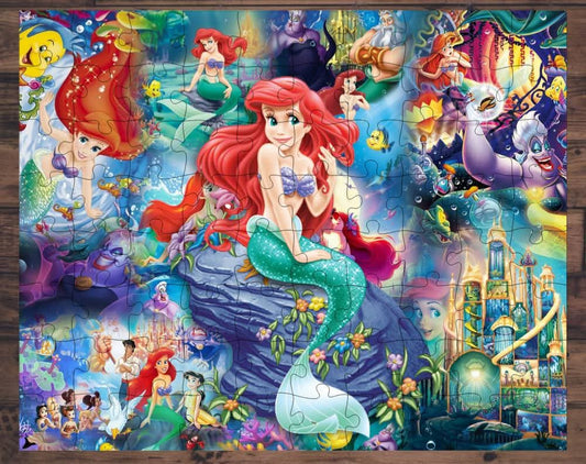 🧩 Casse-tête sublimé - Sirène