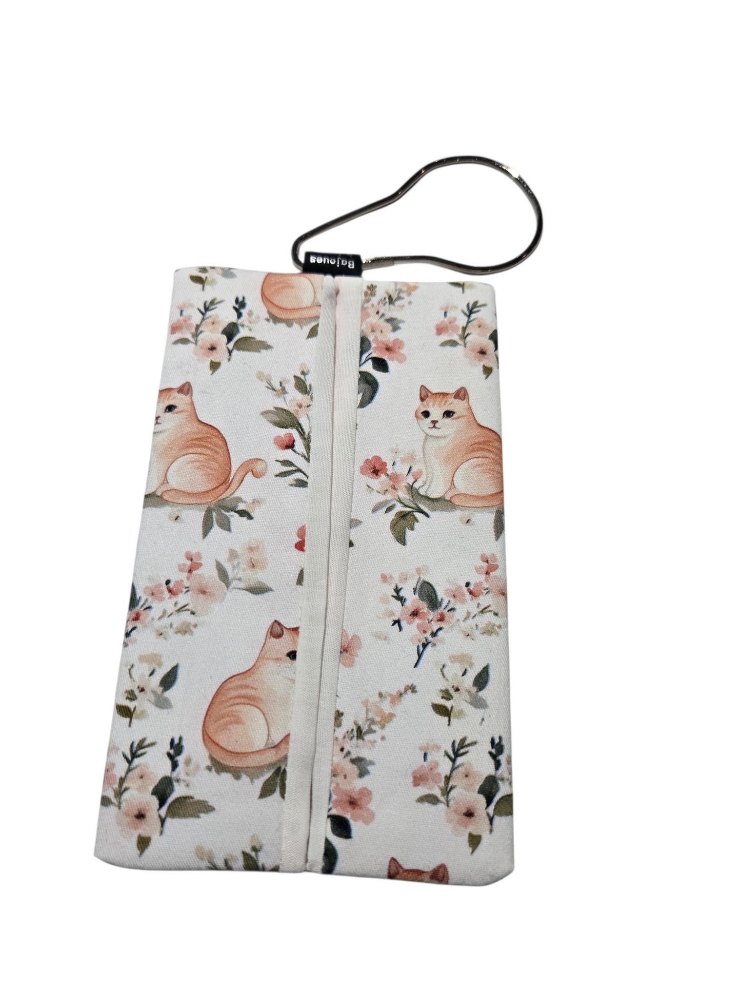 Pochette pour mouchoir avec petit accroche