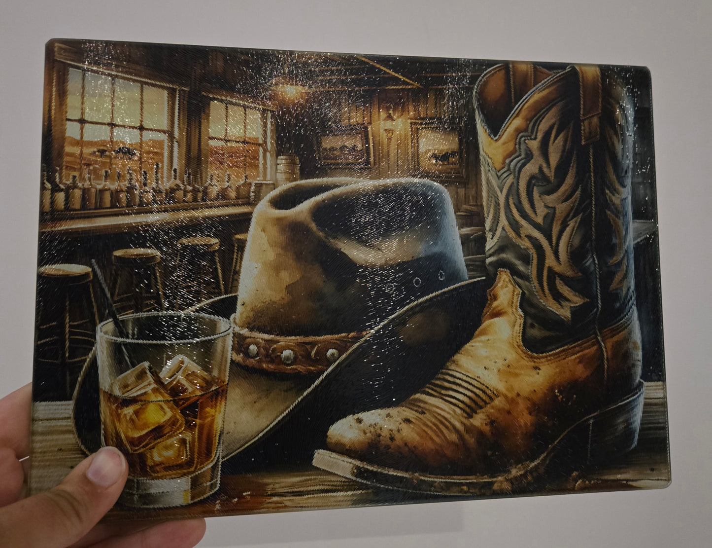 Planche de service - Whisky