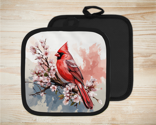 ✨️ Sous-plat sublimé - oiseau rouge