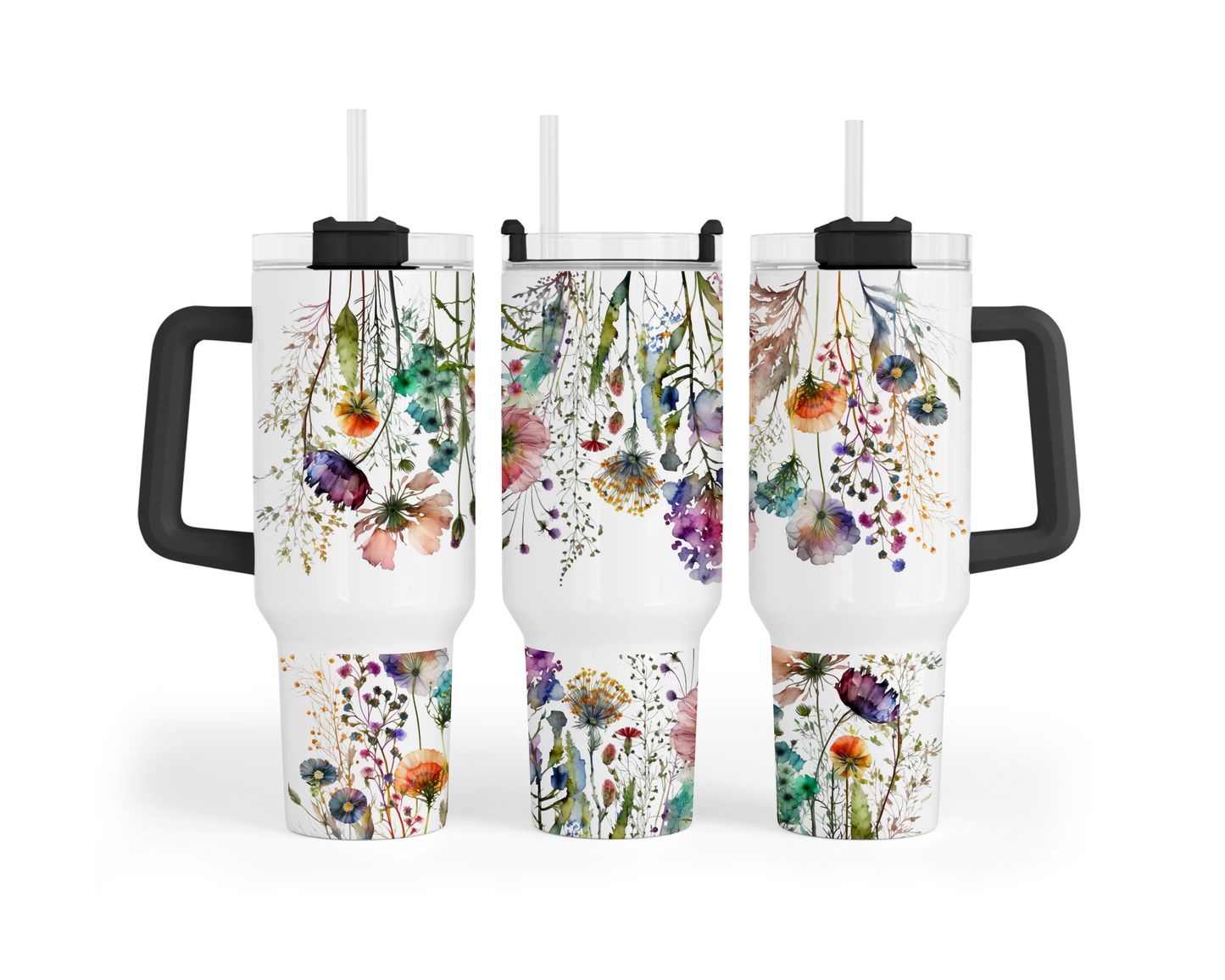 40 oz - Douces Fleurs Inversé