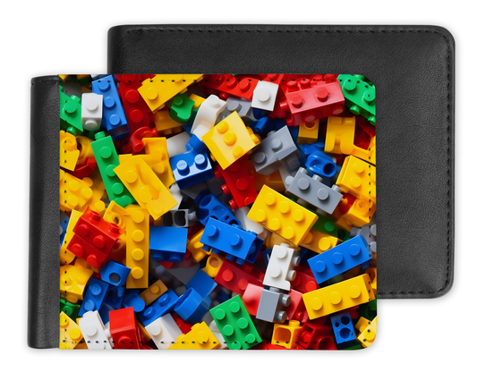 Porte-feuille pour homme - Blocs colorés