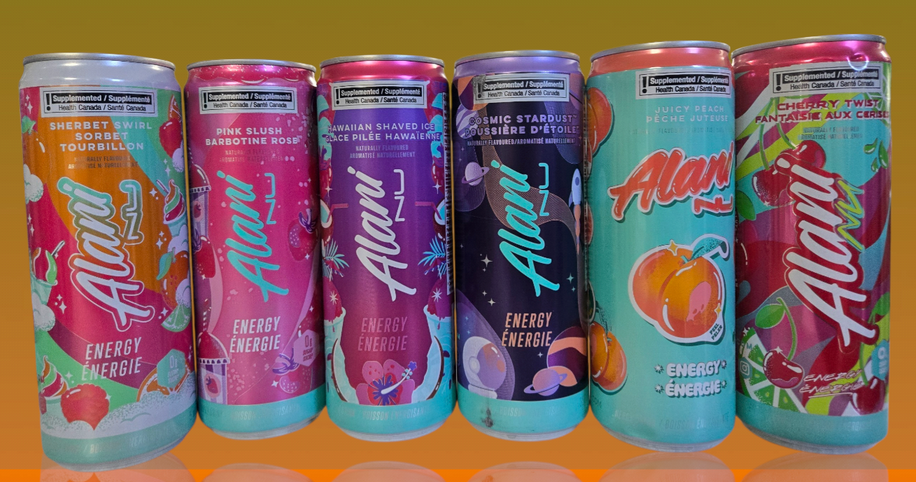 Les meilleurs boissons énergisantes (Alani Nu)