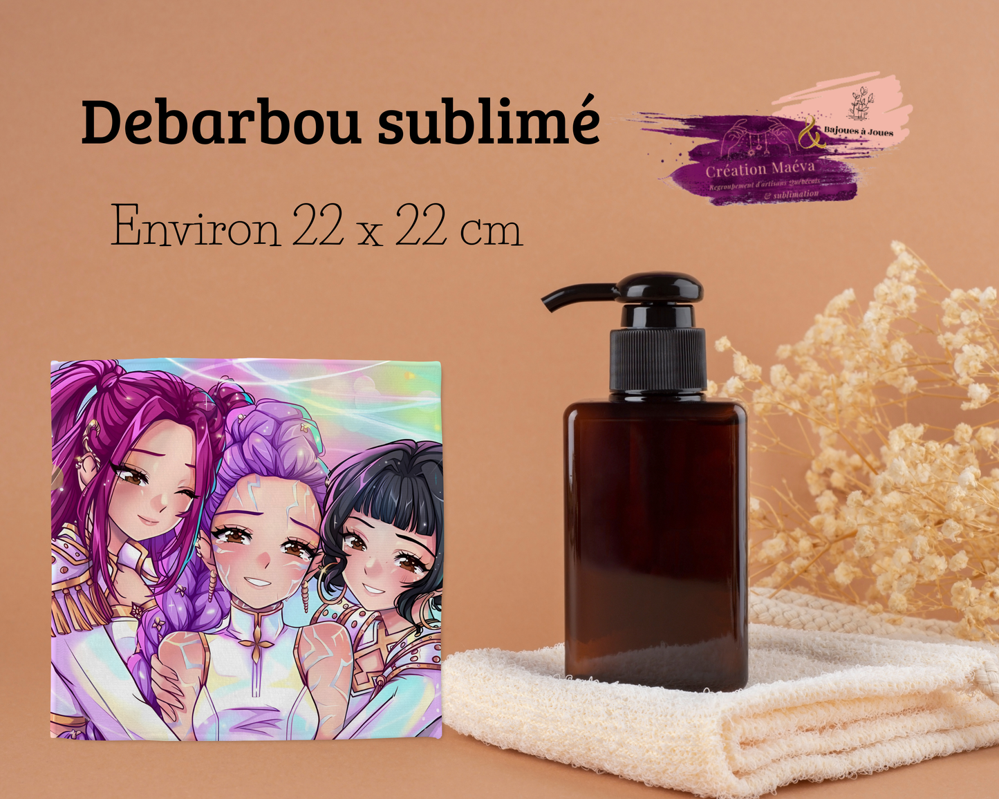 ✨ Les merveilleuses débarbouillettes sublimées