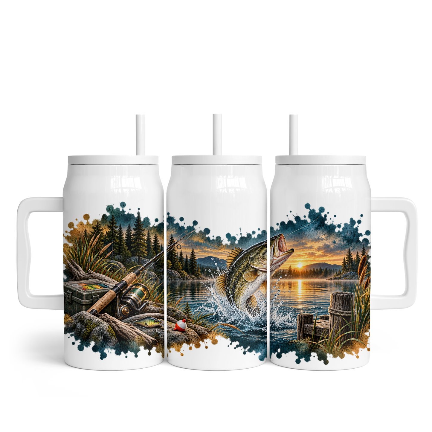 Tasse isotherme 50 oz - Pêche