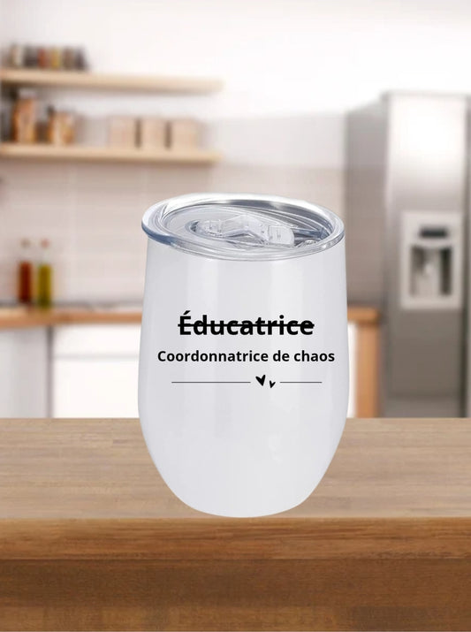 Verre à vin - Éducatrice
