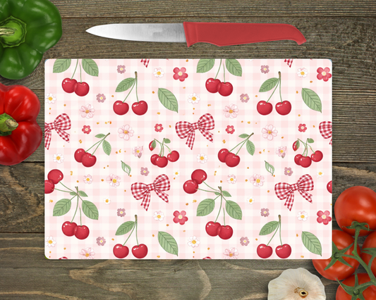 Planche de service - Cerises