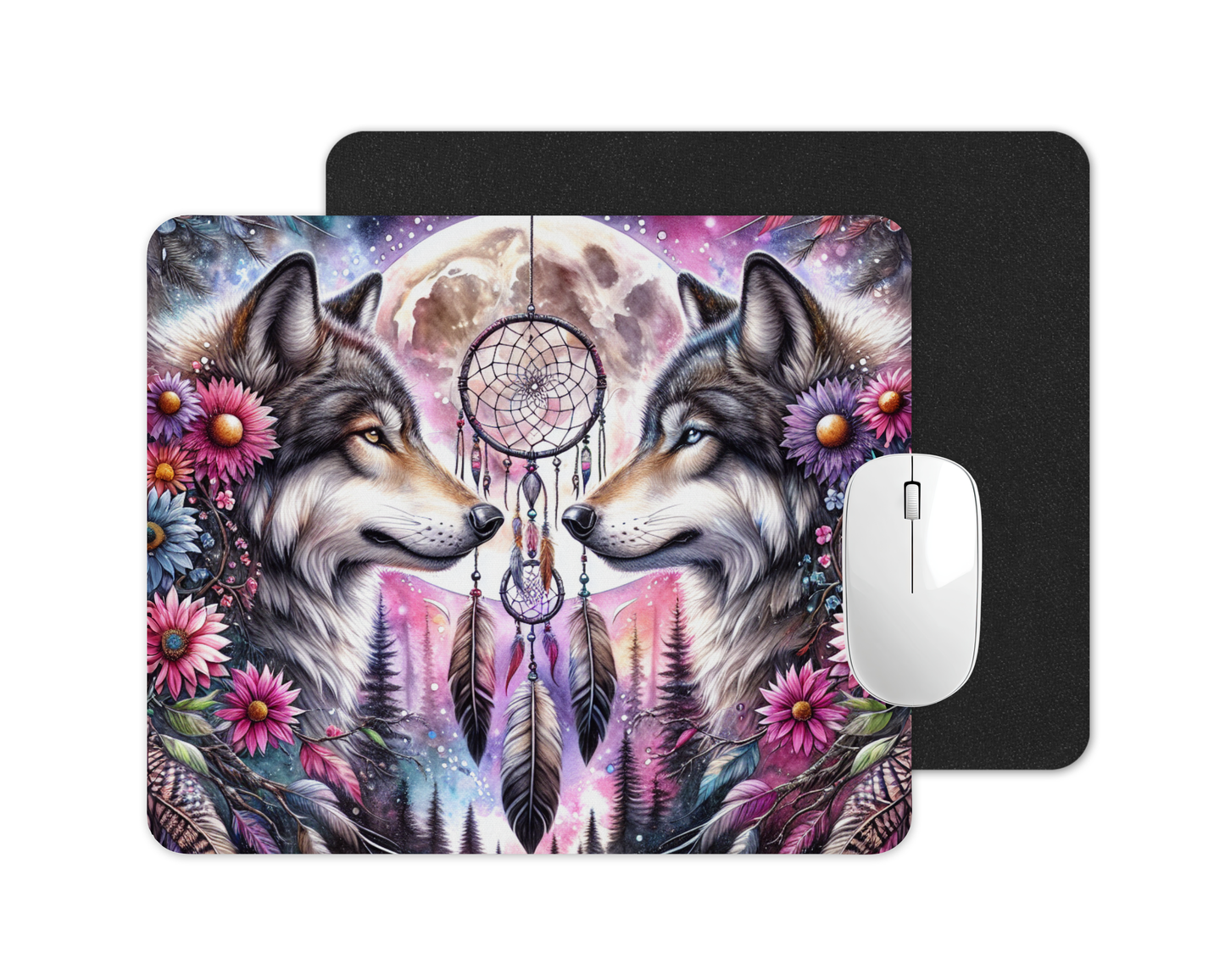 Tapis de souris - Loups