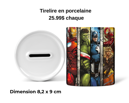 Tirelire - Héroes