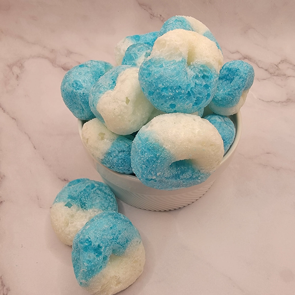 Bonbon anneau lyophilisé