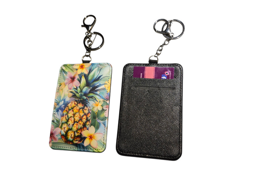Porte-carte sublimé - Ananas