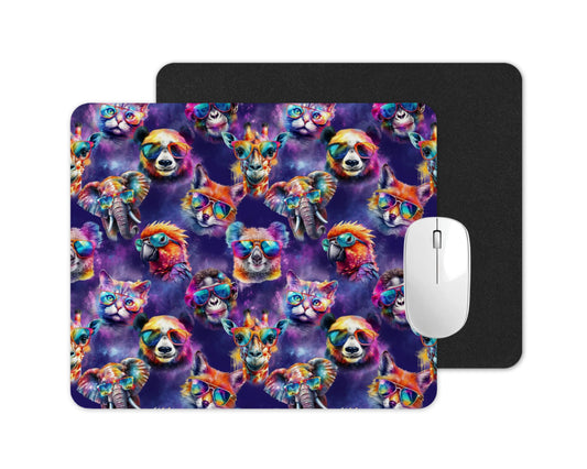 Tapis de souris - Animaux à lunette