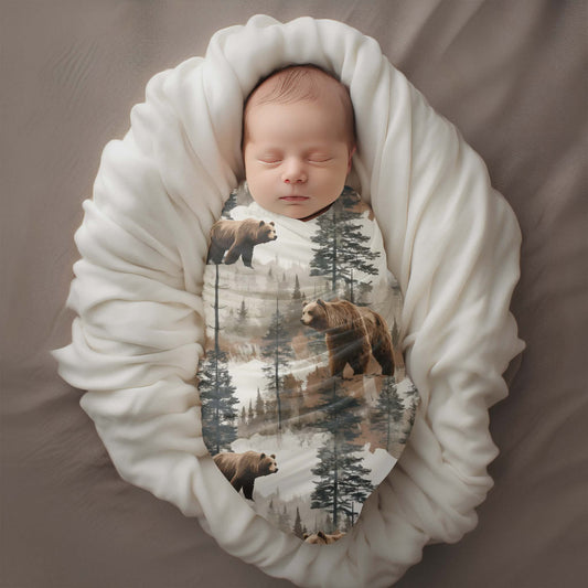 Mousseline - Ours & Forêt