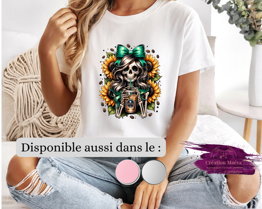 Chandail sublimé - Fille crâne v.2