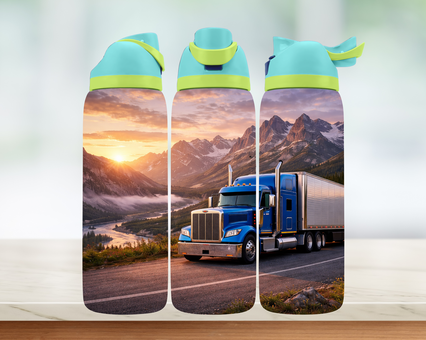 Bouteille style Owala - Truck