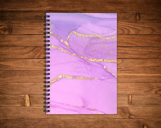 Cahier de notes - Mauve