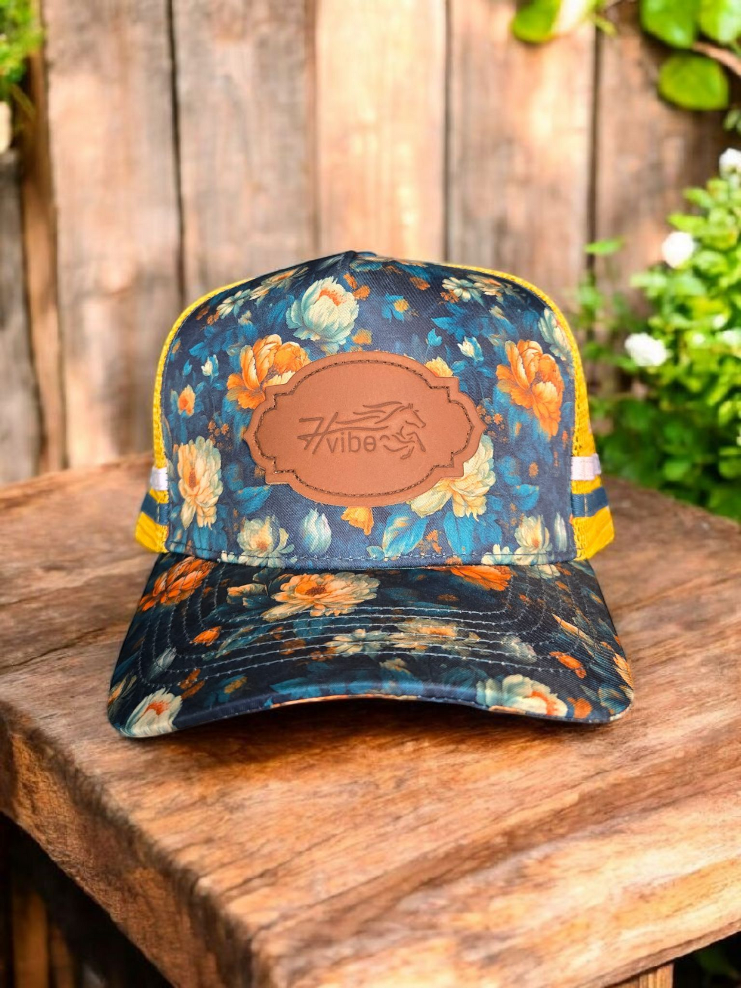 Casquette Fleur