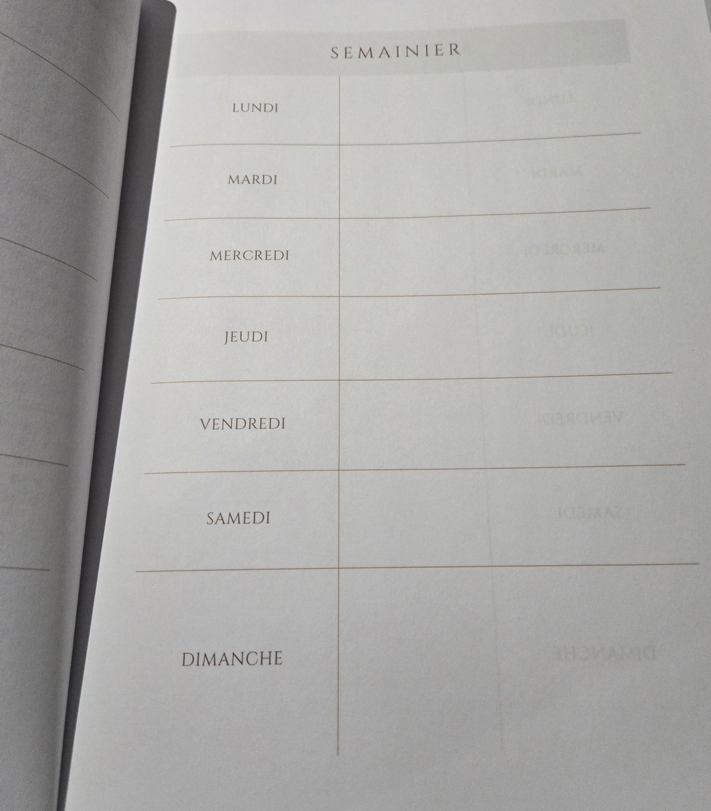 🌸 Agenda 2026 – Élégance florale & organisation