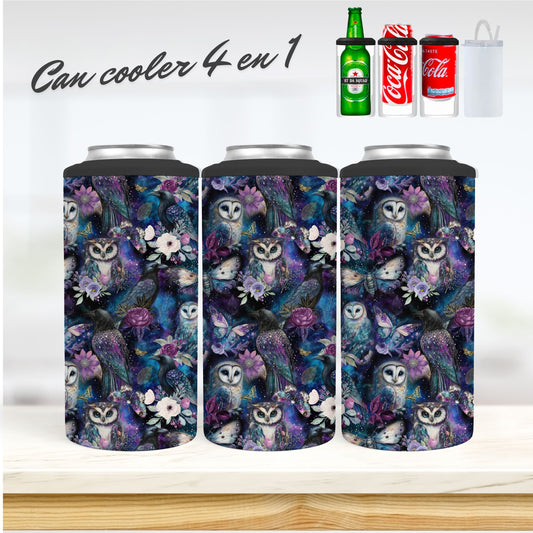 CAN COOLER 4 en 1 - Hibou (Audz)