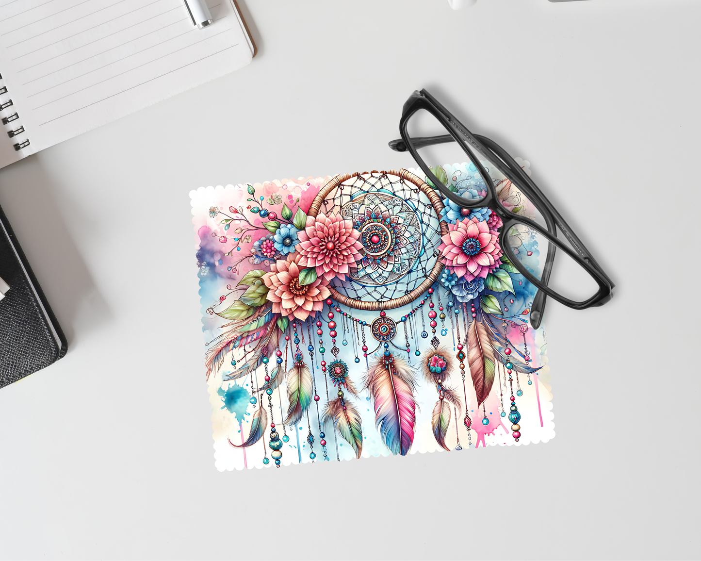 Linge lunette -  fleur