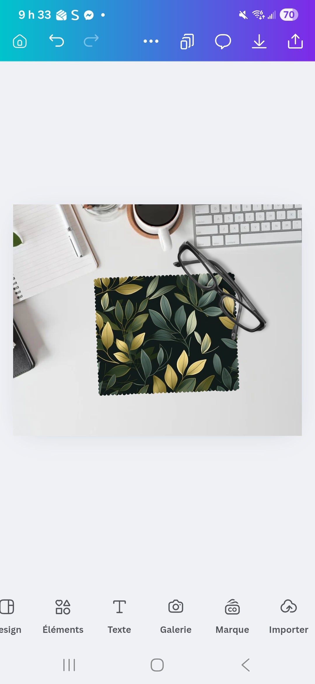 Lingette pour lunette - Paysage