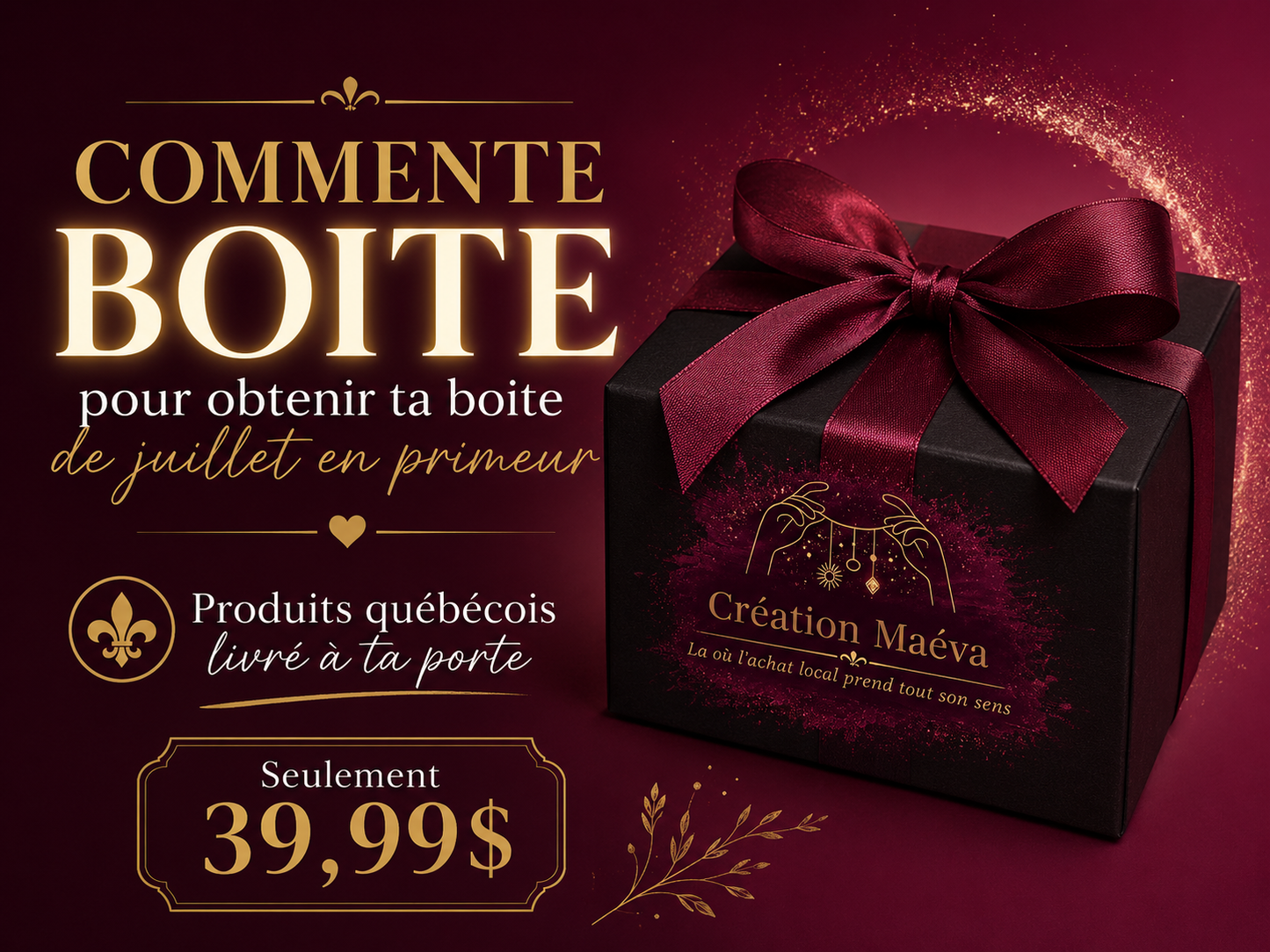La boite découverte de juillet