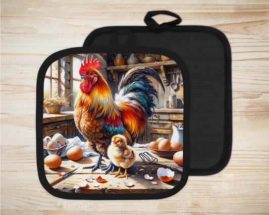 ✨️ Sous-plat sublimé - Coq & oeuf