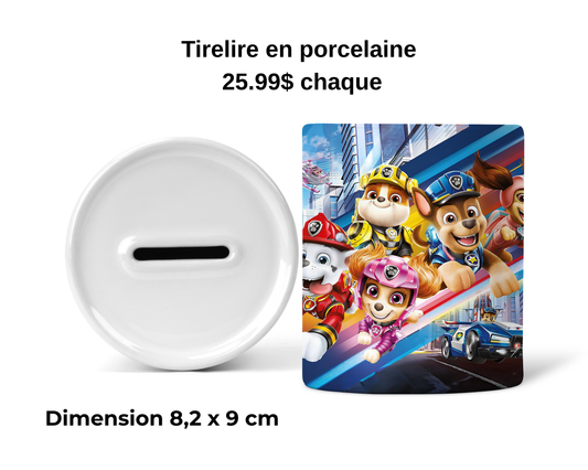 Tirelire - Chien policier