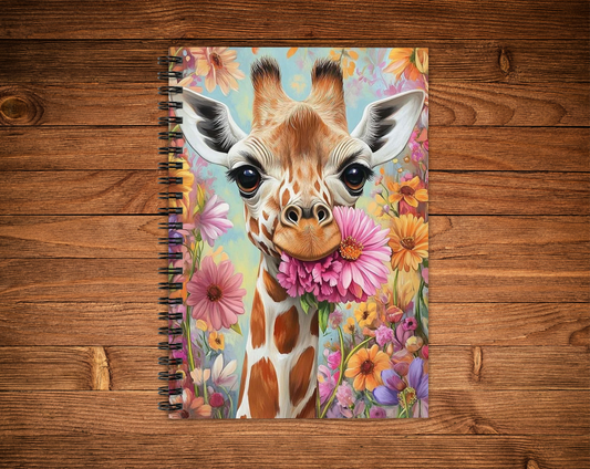 Cahier de notes - Girafe