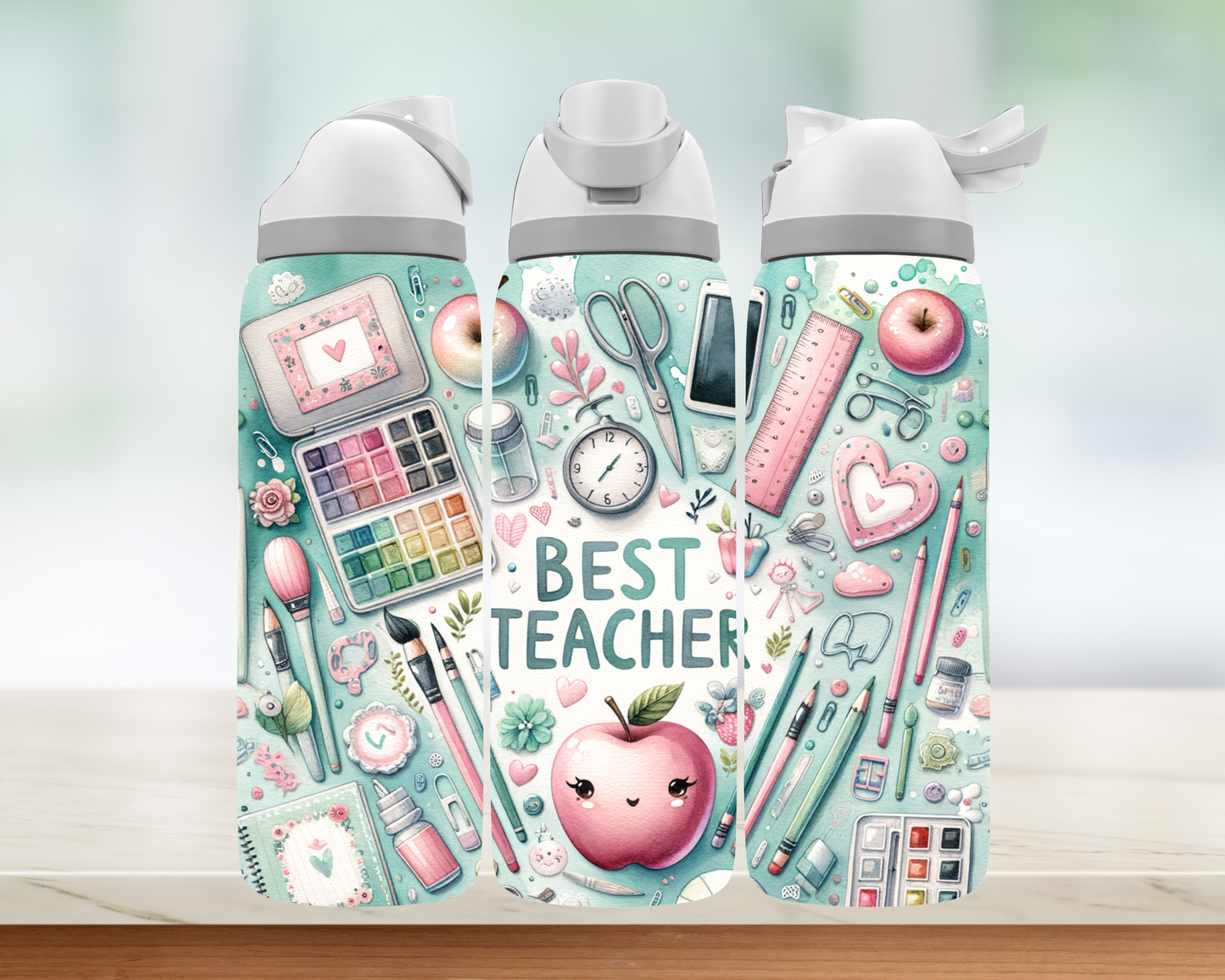 Bouteille style Owala - Best Teacher